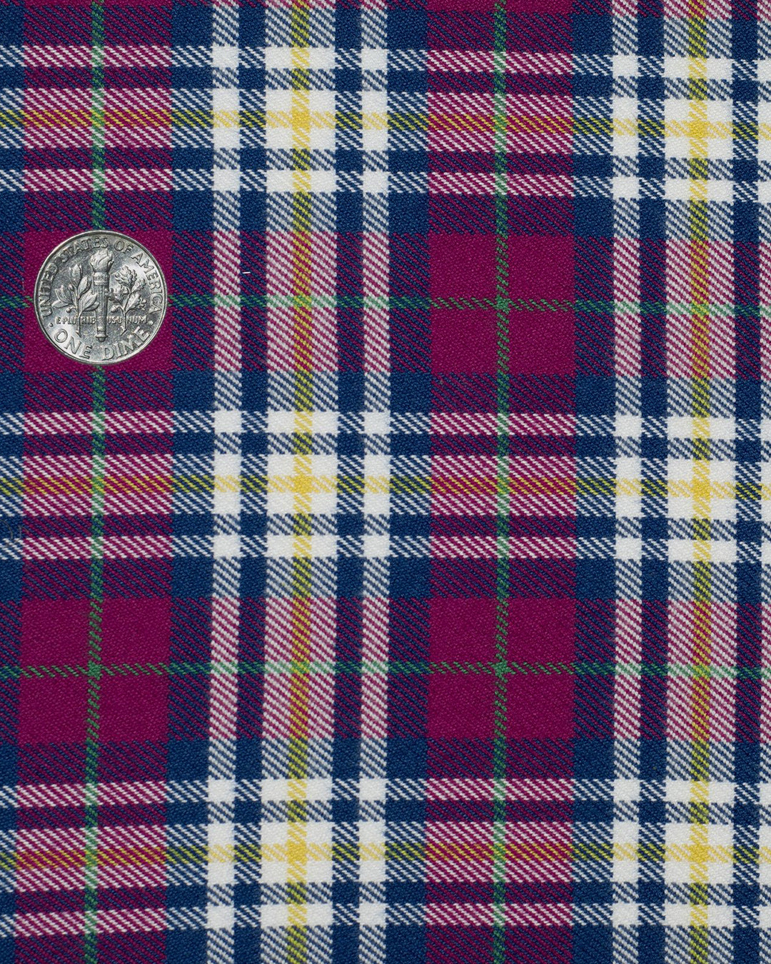 Majenta Blue Tartan Flannel - 4