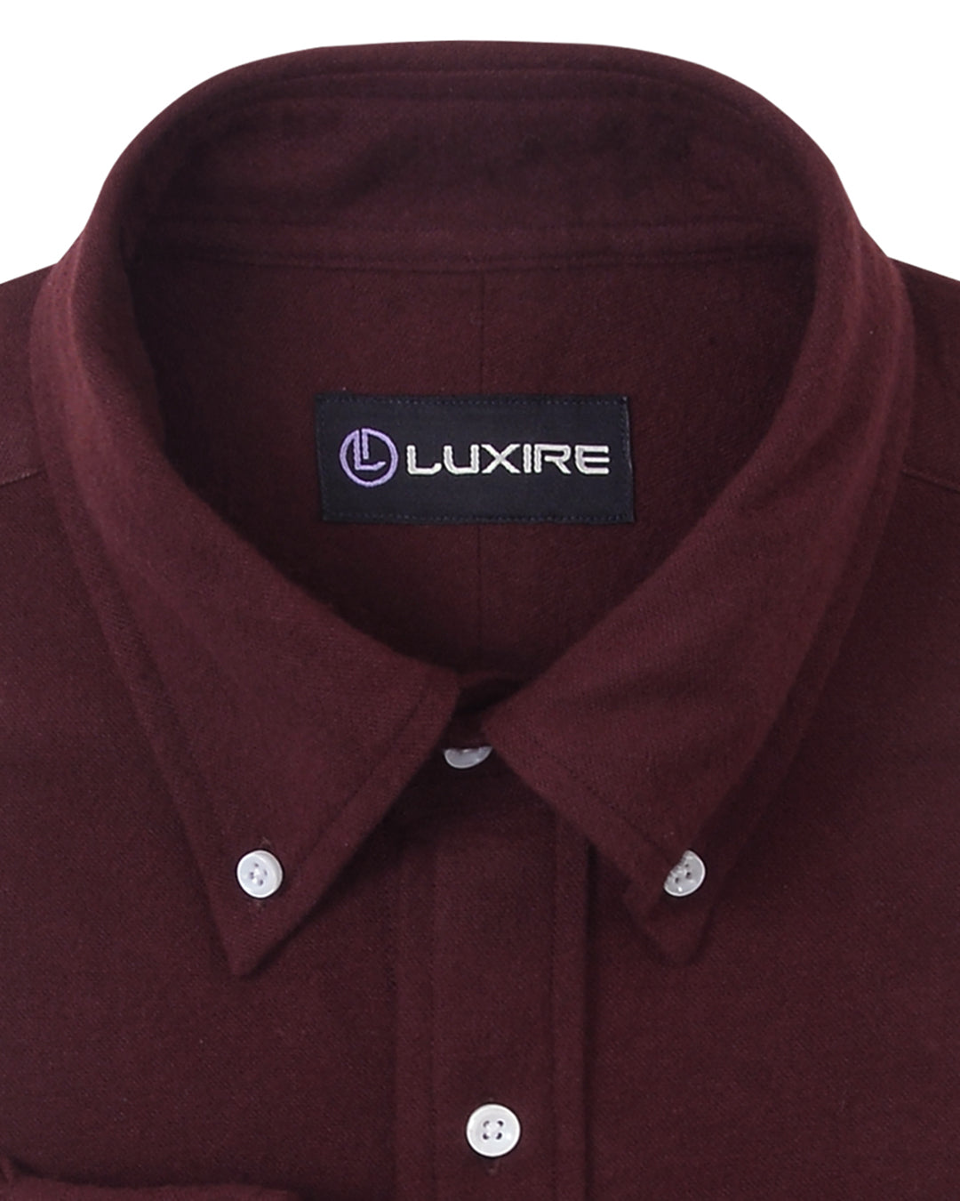 Maroon Flannel Shirt - 2