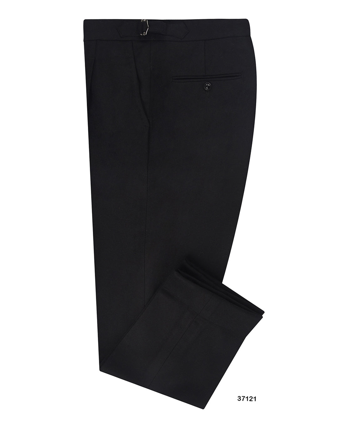 Minnis Flannel: Black Twill Pants - 1