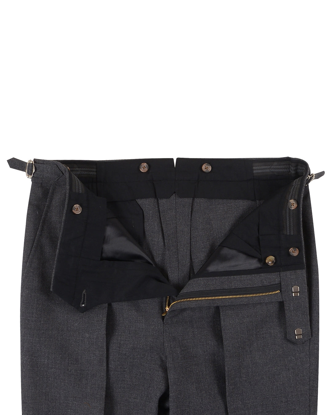 Minnis Fresco-Mid Grey Plain - 3
