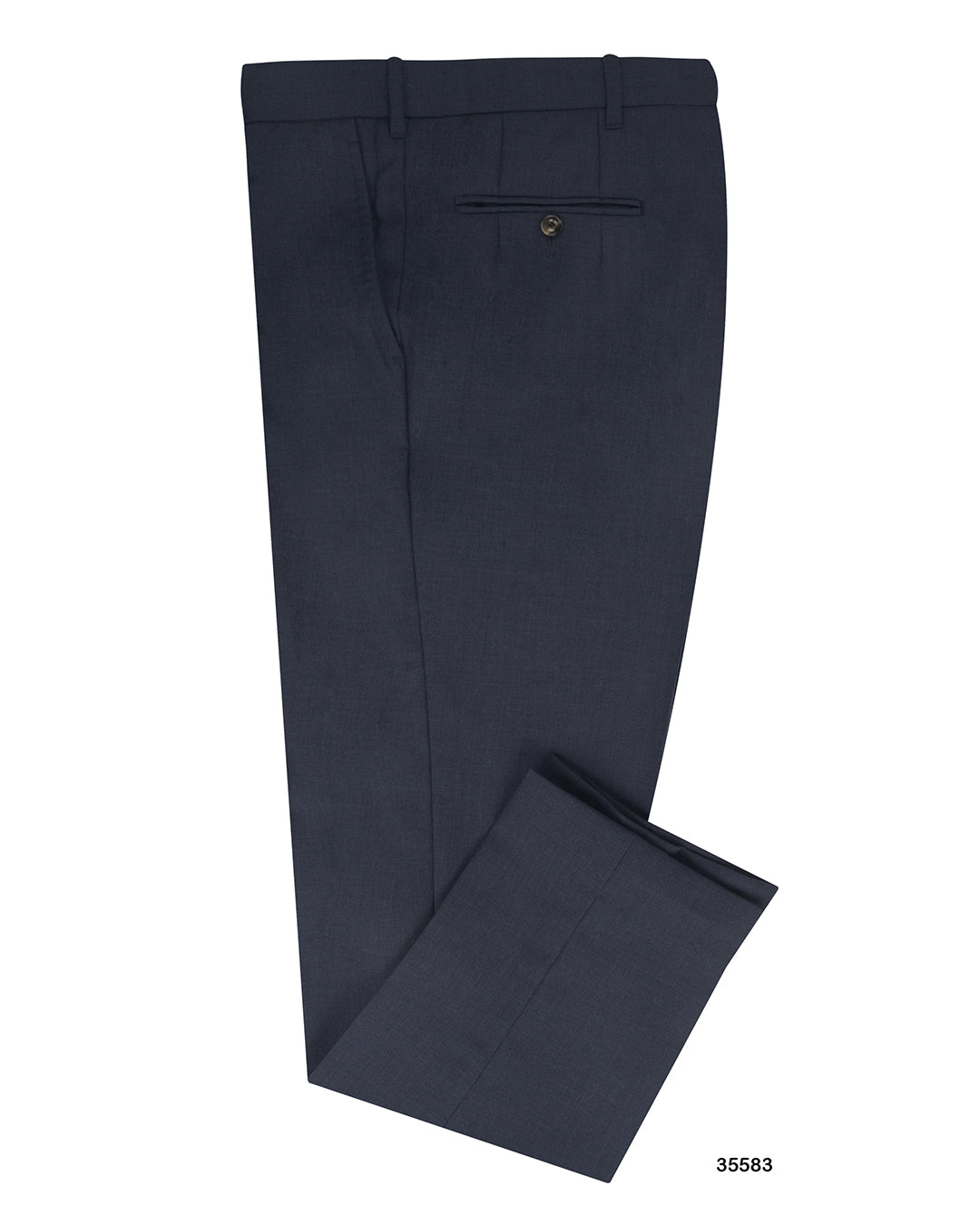 Minnis Fresco-Navy Plain - 1