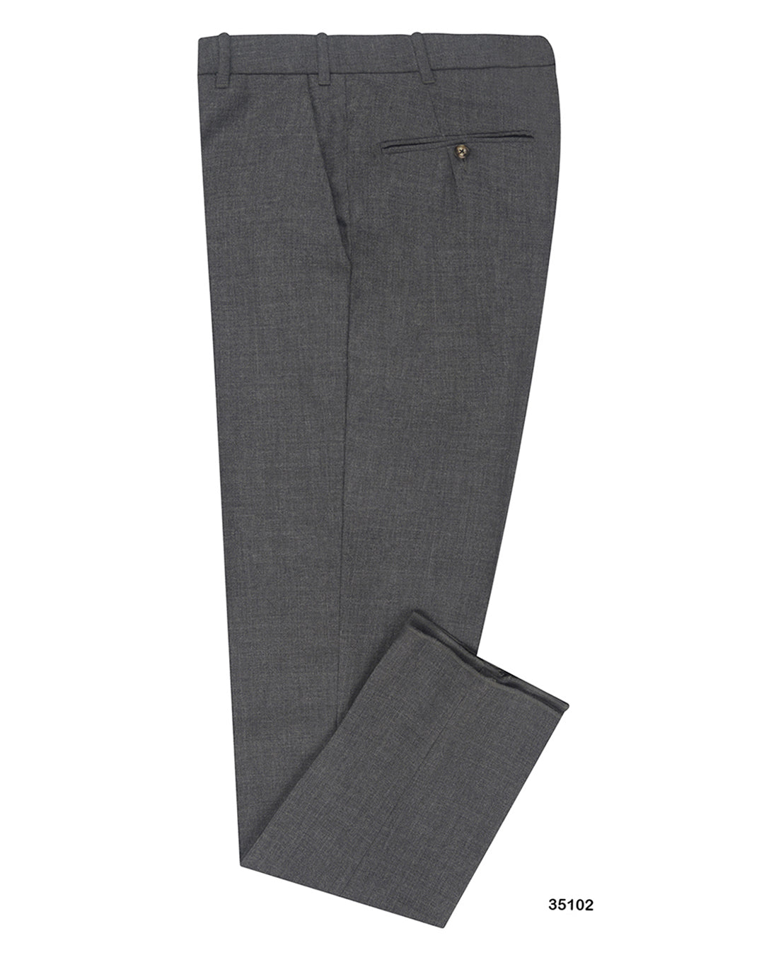 Minnis Fresco III-Mid Grey Plain - 1