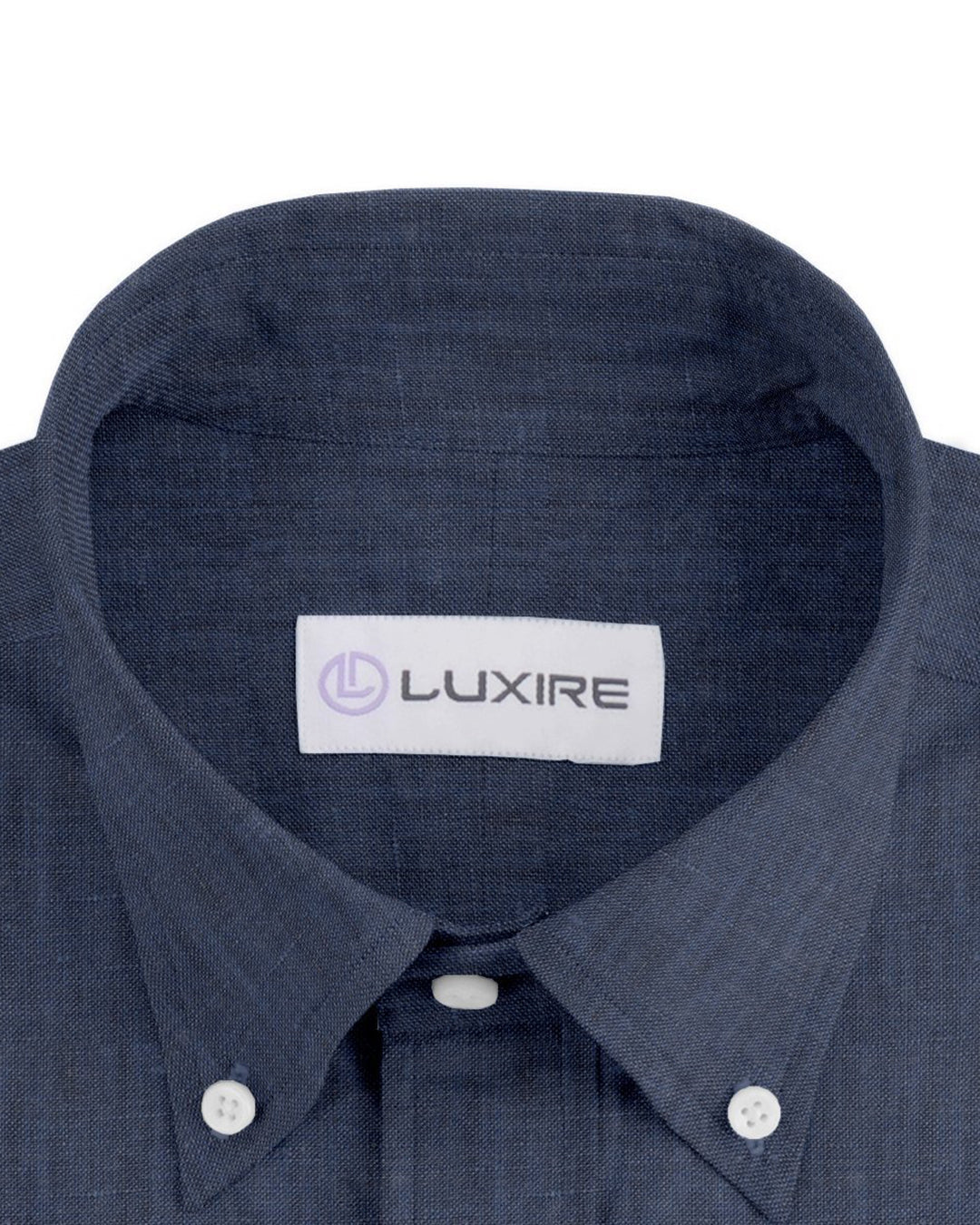 Luxire Presto: Cornflower Blue 100% linen Shirt - 2