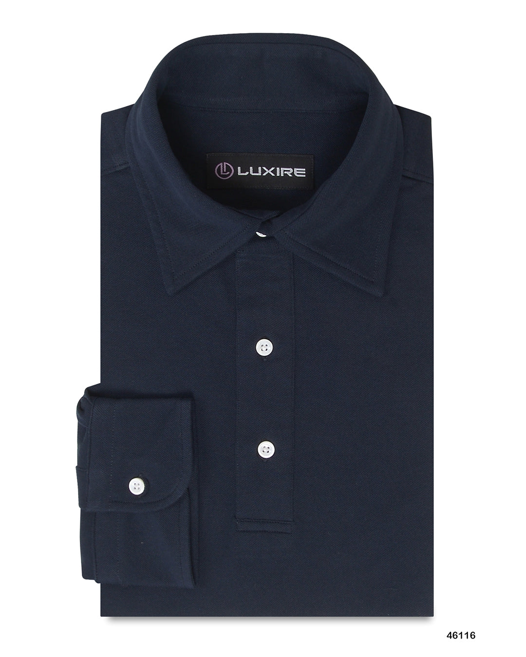 Oxford Blue Polo T-shirt - 1