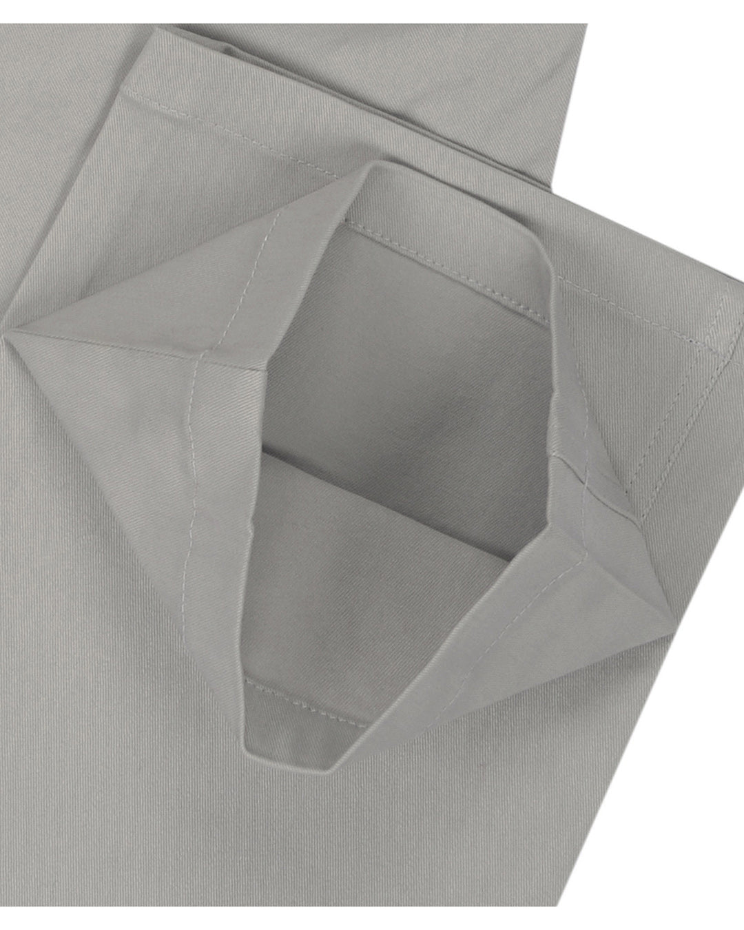 Pastel Stone Grey Twill Chino - 2