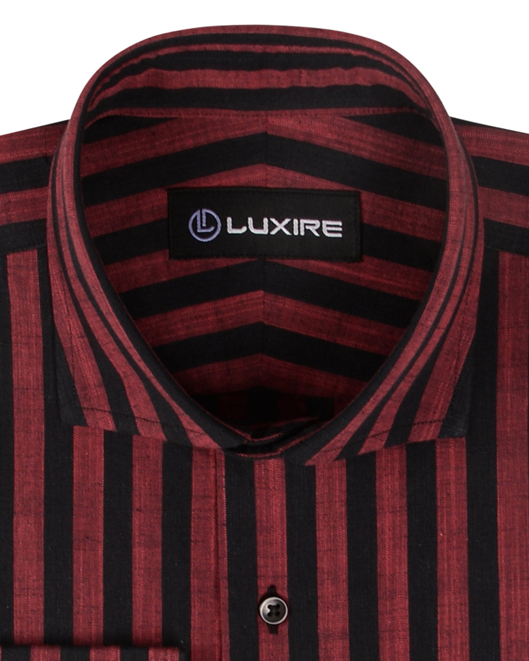 Red Black Bengal Stripes Linen - 2