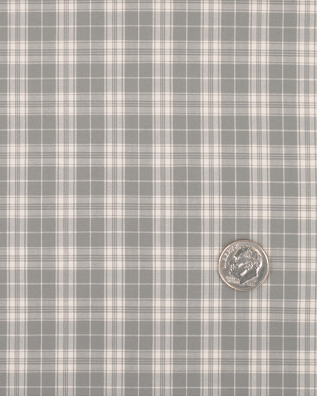 Grey Off-White Tattersall Checks - 4