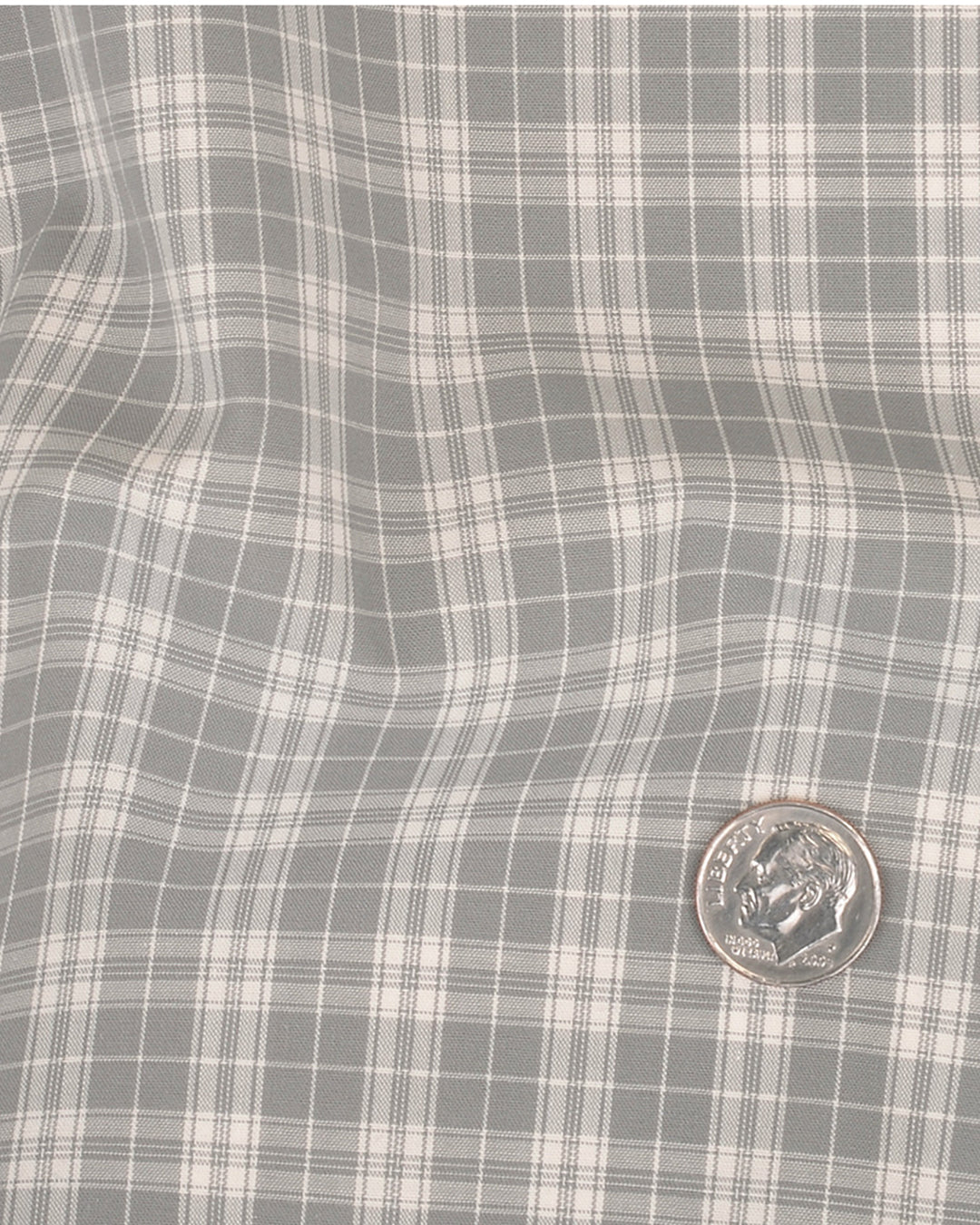 Grey Off-White Tattersall Checks - 5