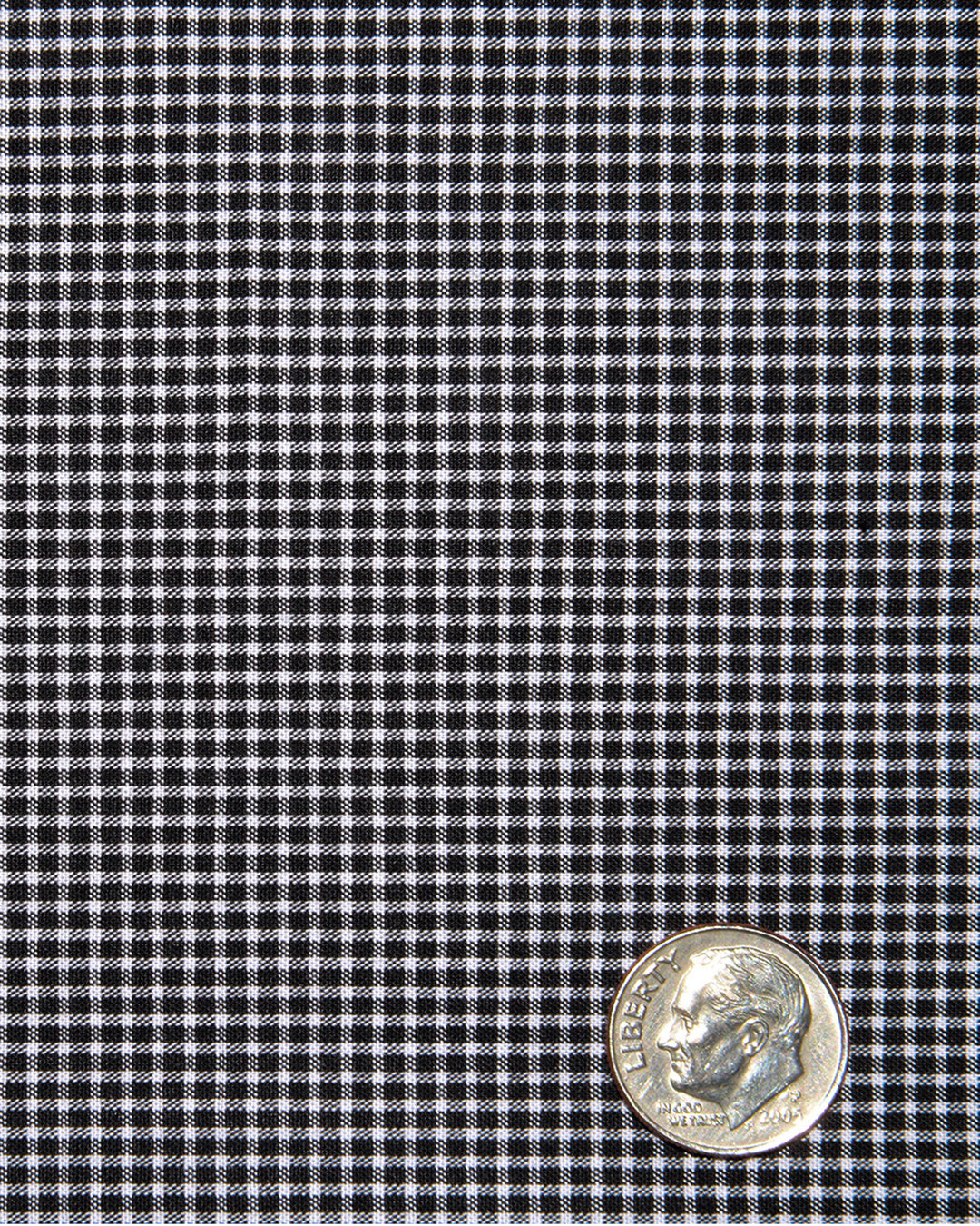 Black Micro Gingham - 5