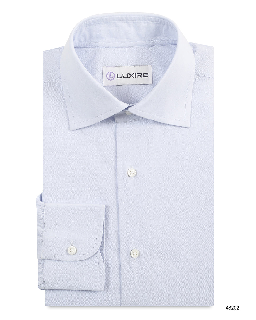 Plain Pale Blue Shirt - 1
