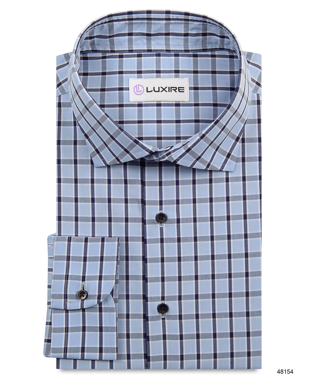 Blue Navy Checks - 1
