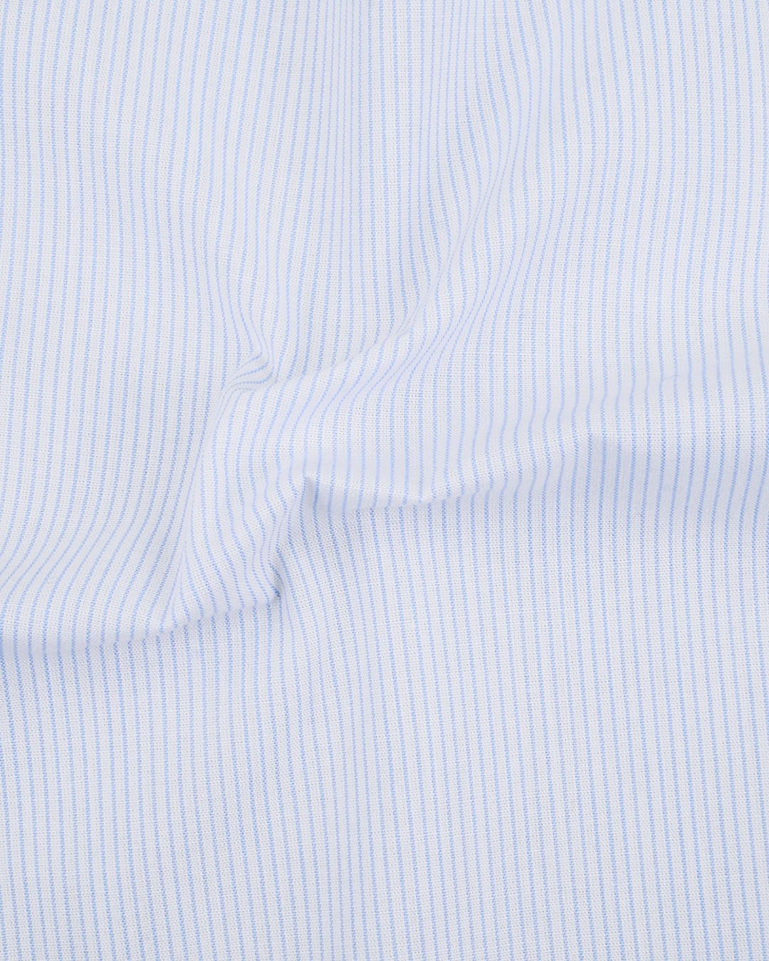 Blue Pinstripes Dress Shirt - 5