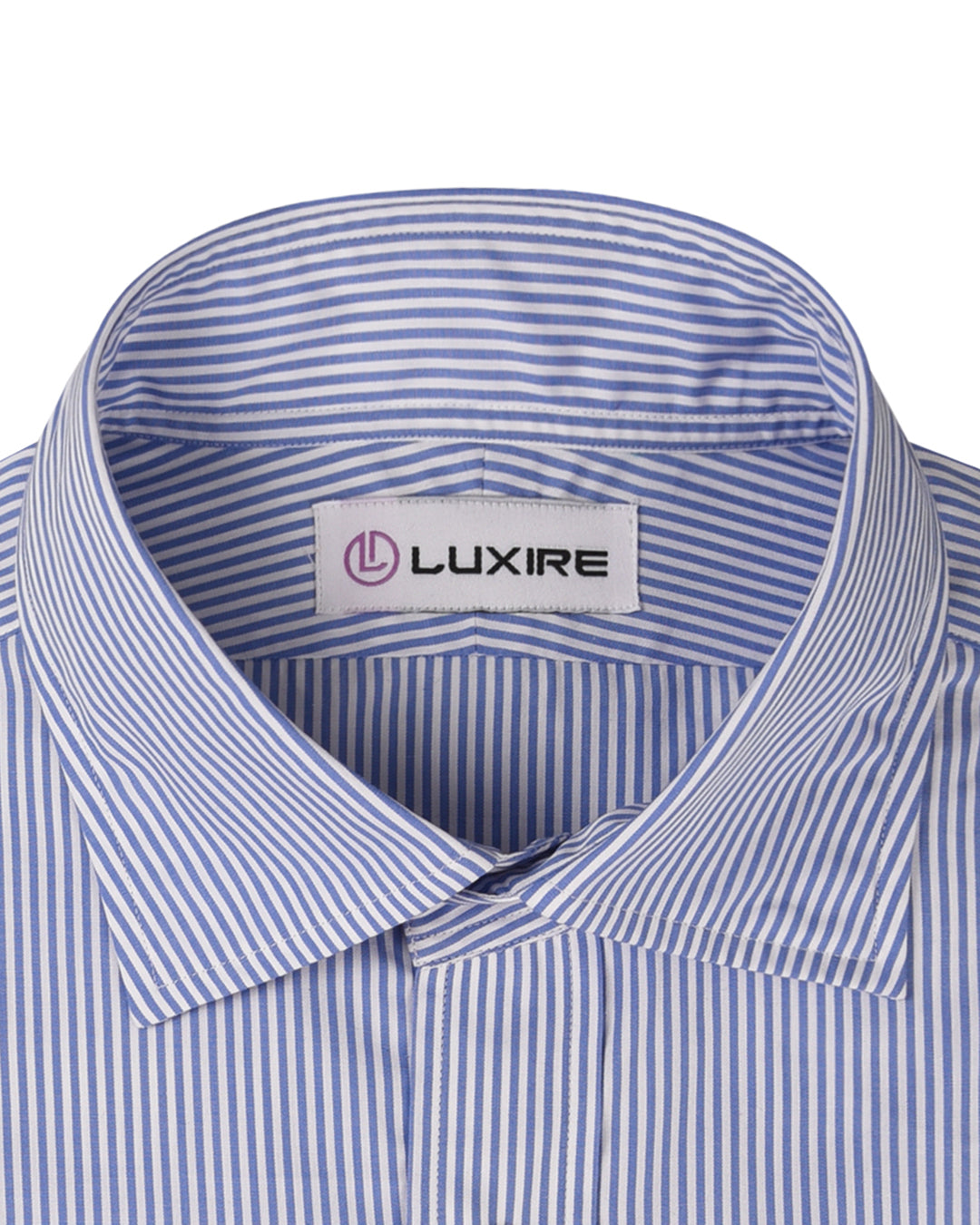 Albini Blue White Candy Stripes - 2