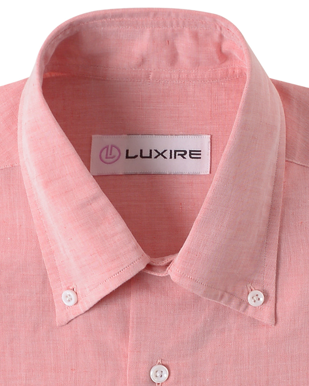 Red Linen Chambray - 2