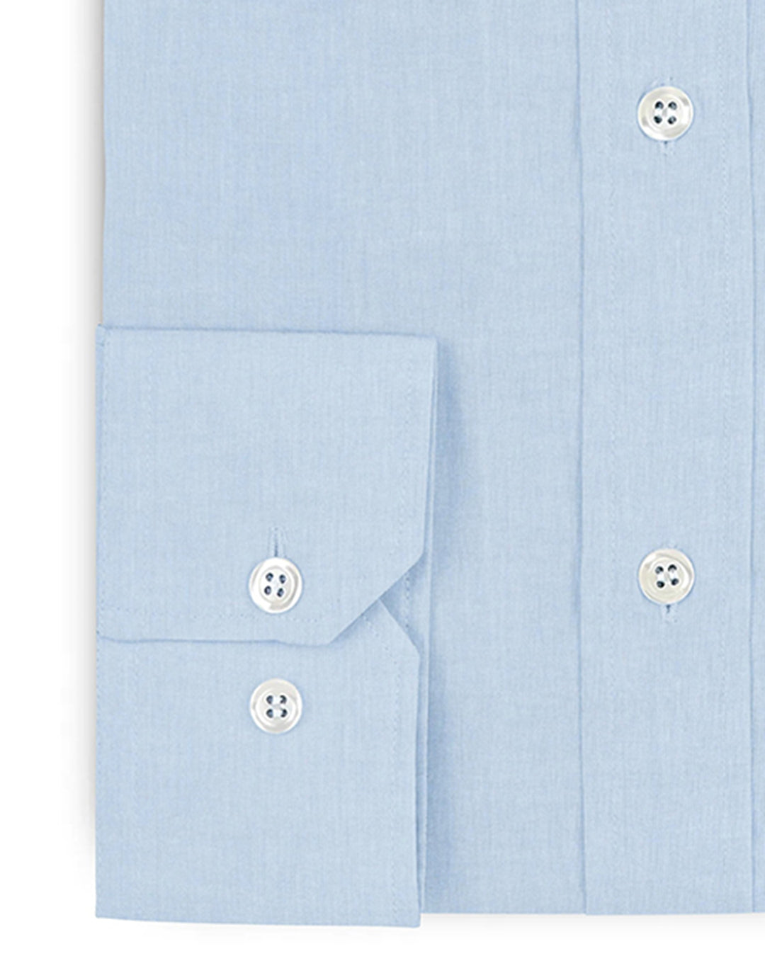Ice Blue Pinpoint Oxford Shirt - 3