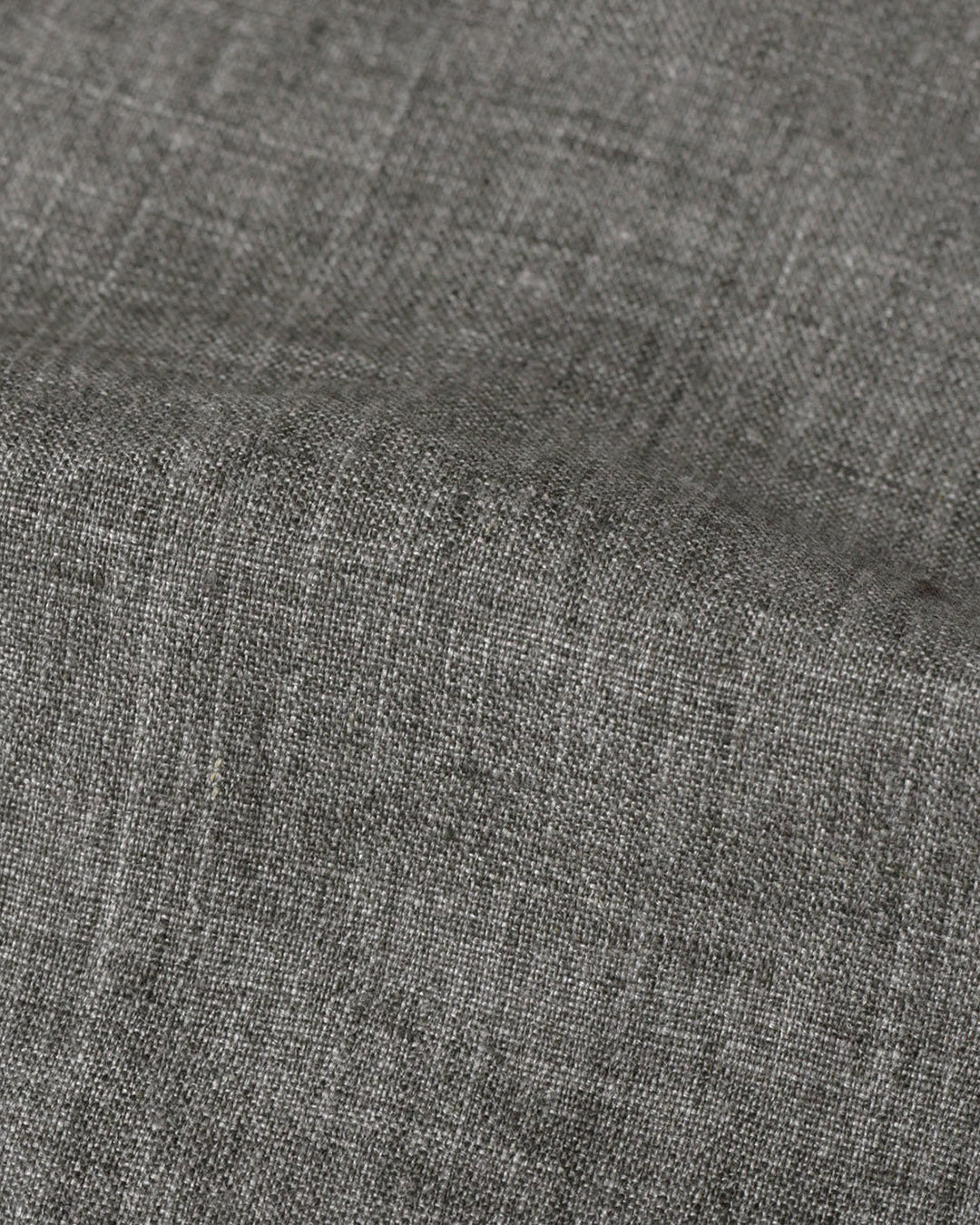 Solbiati Stone Grey Linen Dress Pant - 4