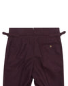 VBC - Maroon Twill Flannel