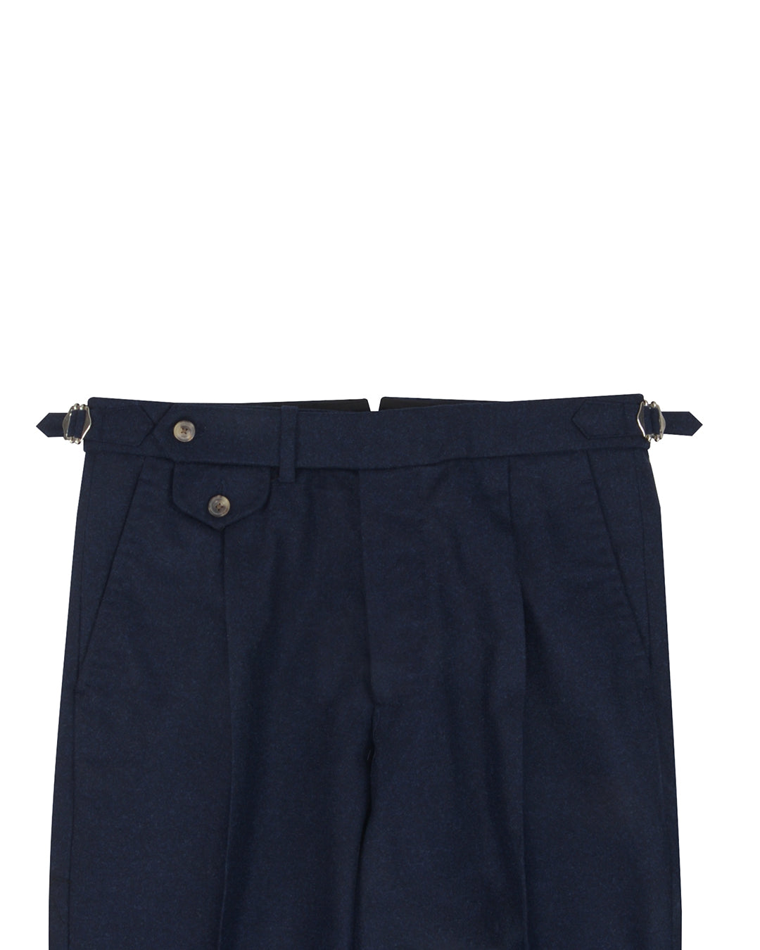 VBC Dark Navy Woollen Flannel - 2