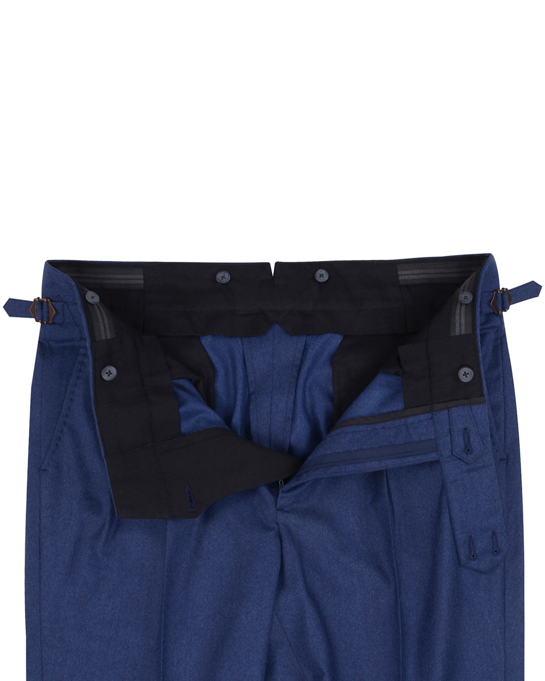 VBC Super 120's Flannel Dark Sapphire Blue - 3