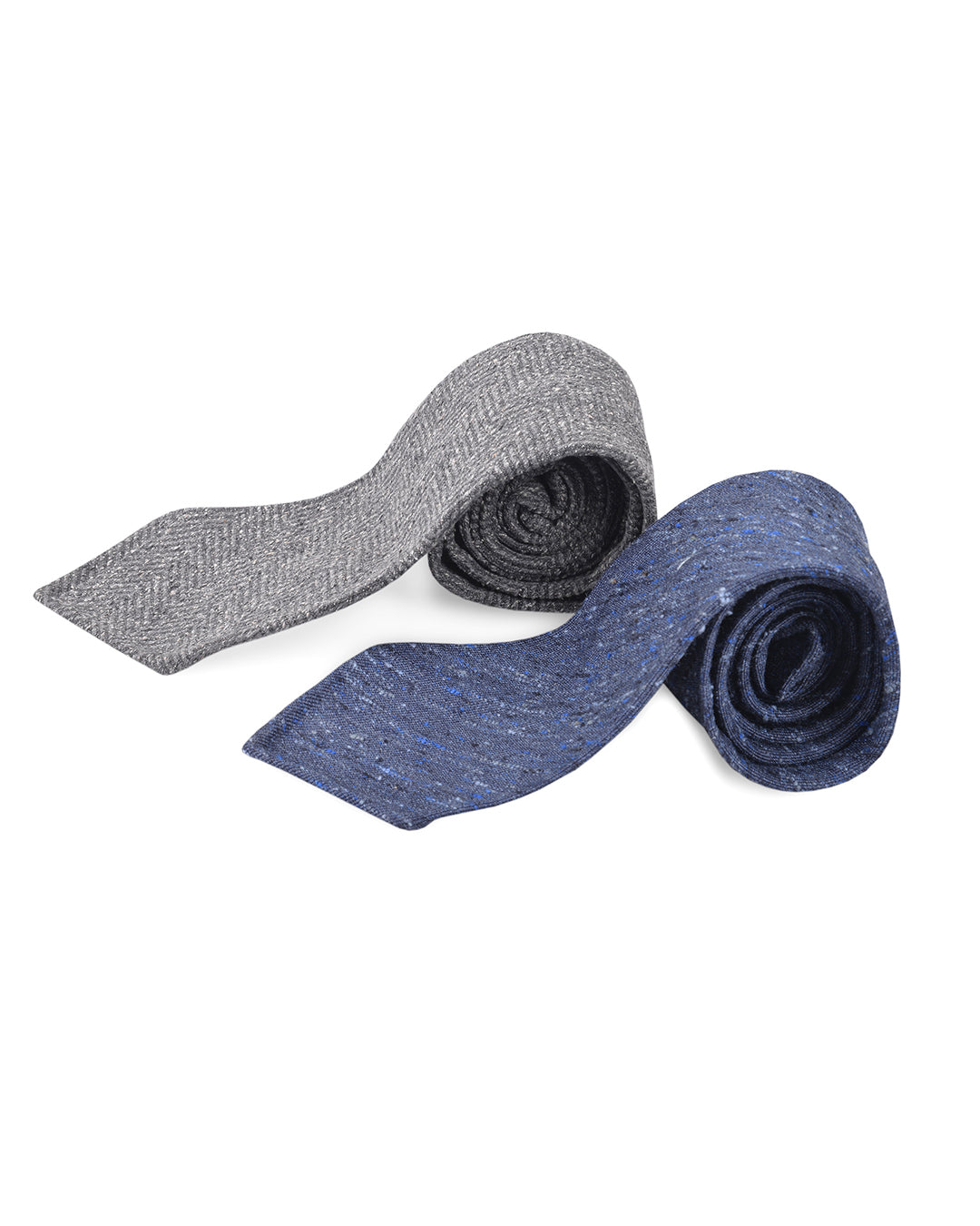 Grey Zig Zag Tie - 1