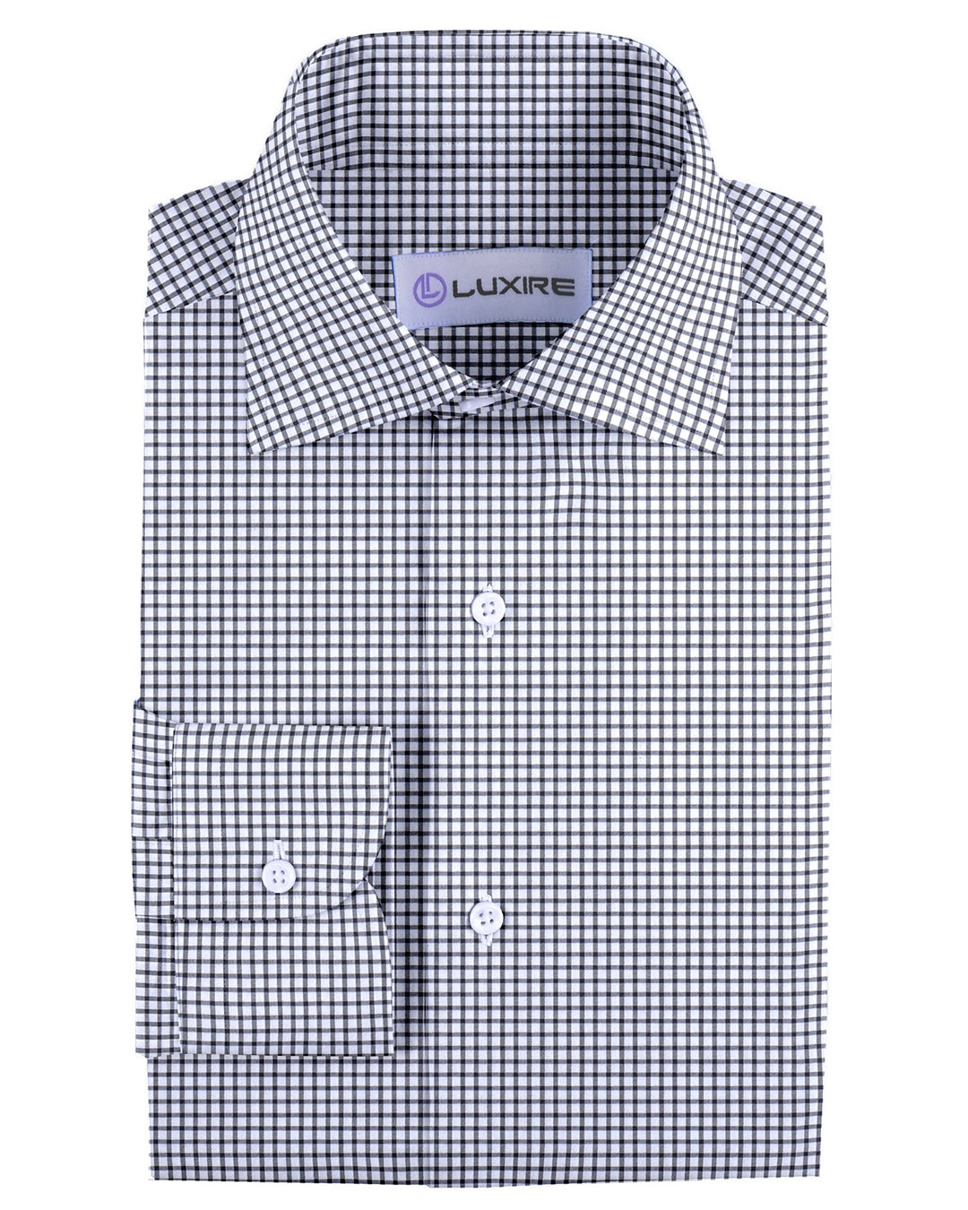 Black Graph Checks On White - 1