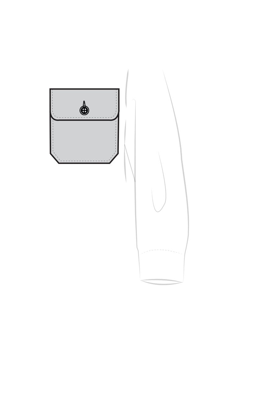 Hidden Internal Product: Chest Pocket Standard Styles - 6