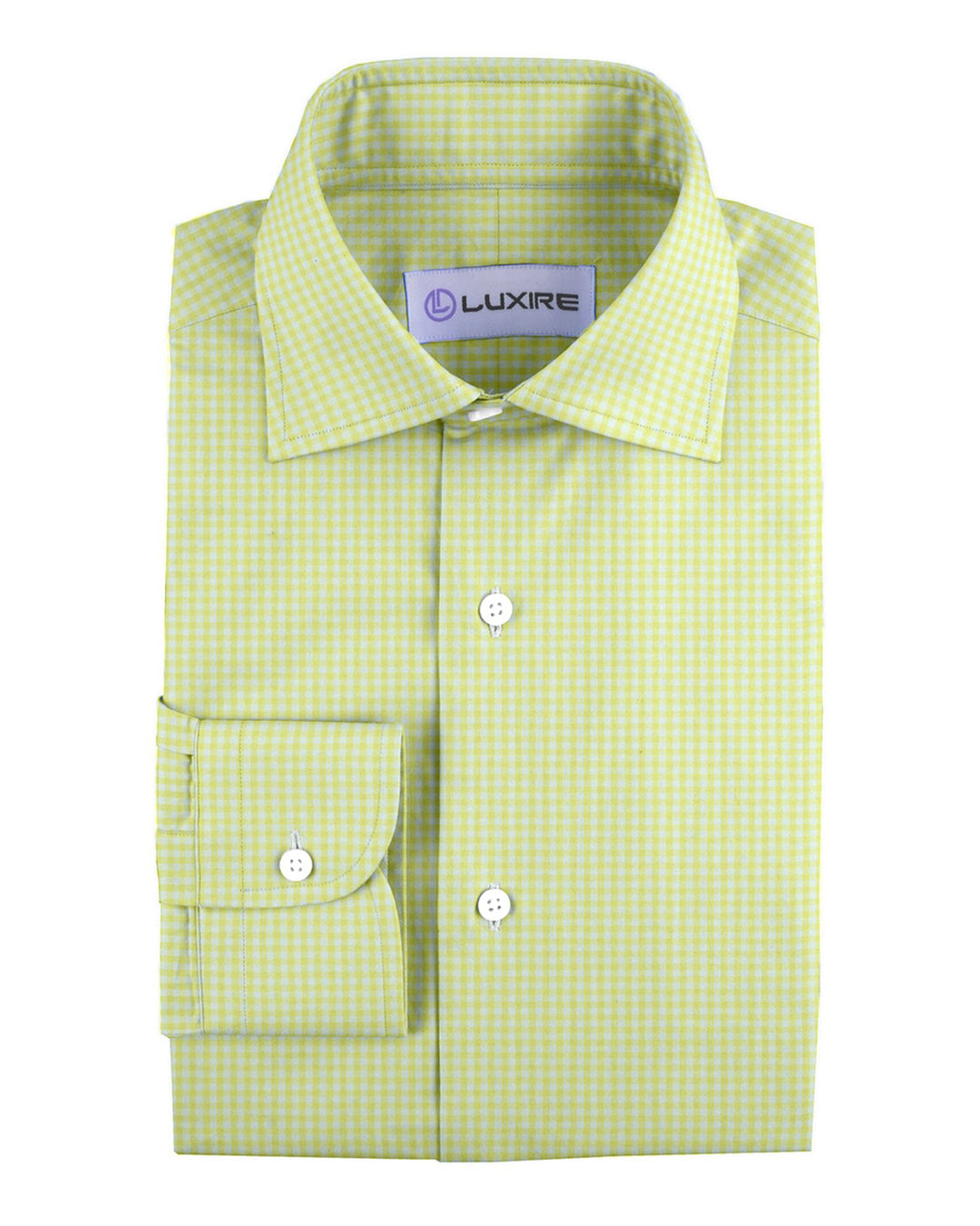 Pale Yellow Gingham - 1