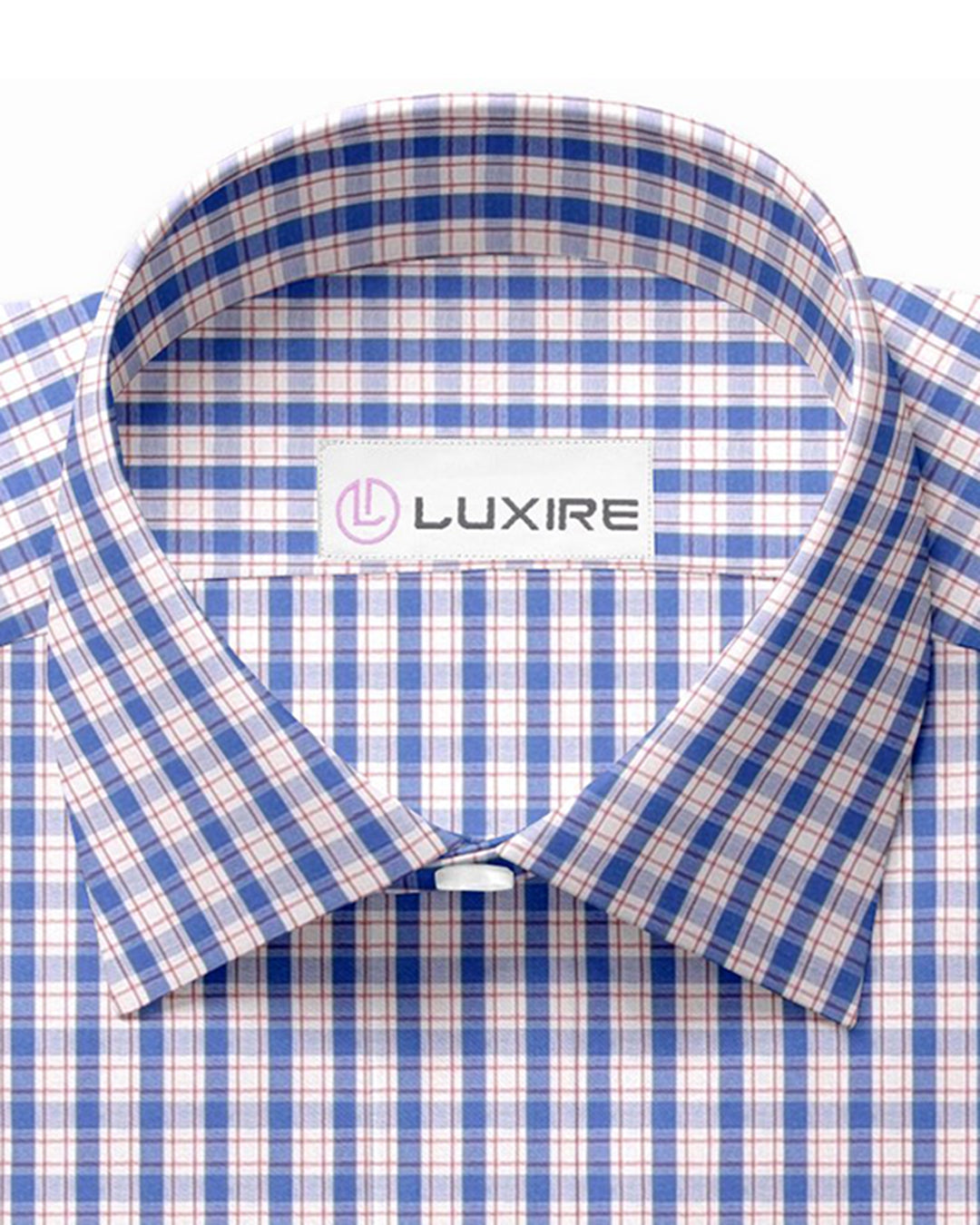 Summer Shirt:Blue Red Tattersall - 2
