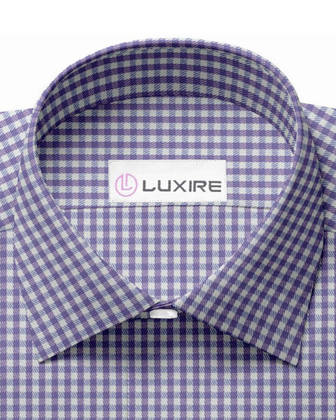 Purple Blue Mini Gingham - 2