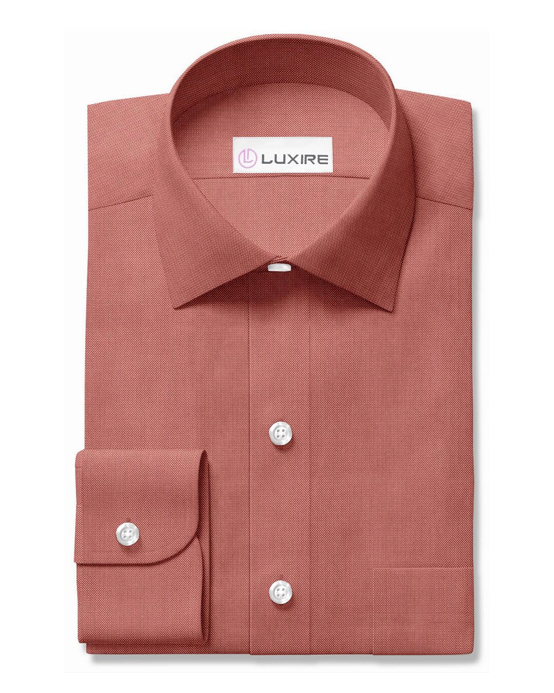 Classic Red Pinpoint Oxford - 1
