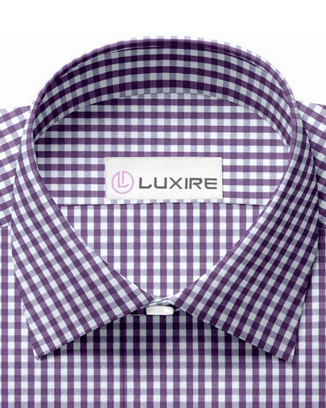 Purple White Gingham - 2