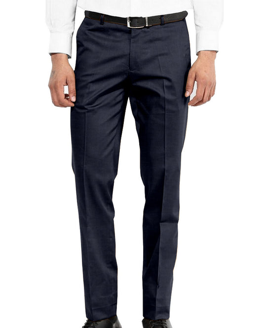 Minnis Fresco-Blue & Navy Plain