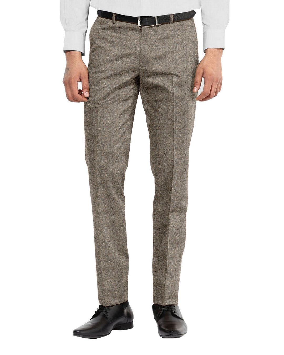 Molloy Plain Donegal Tweed Pants - Lovat Cream - 1