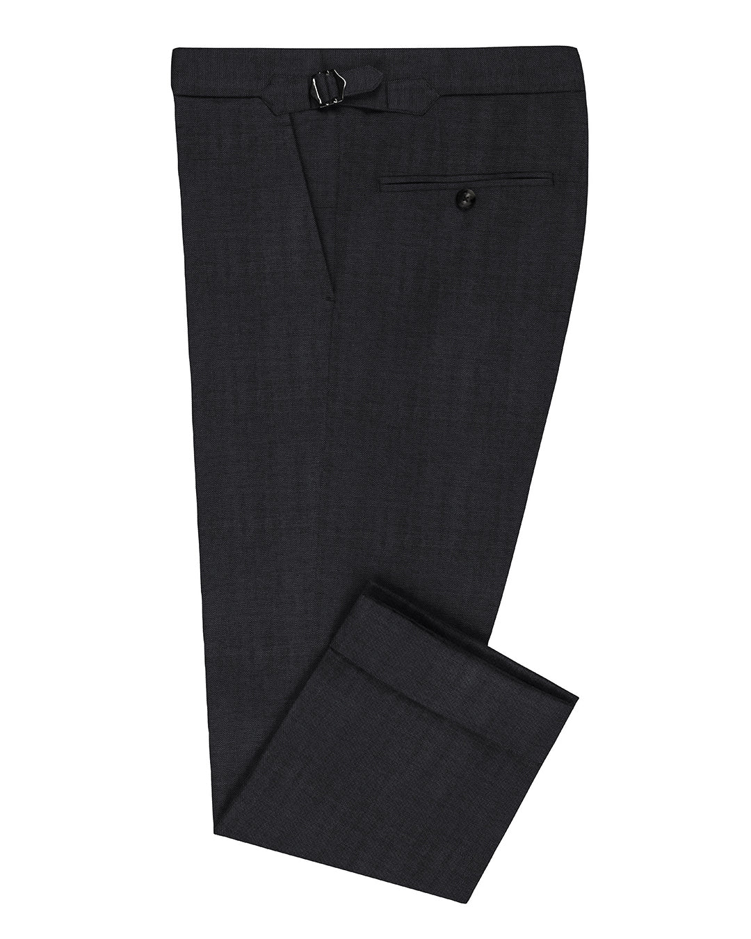 Minnis Fresco-Grey & Black Plain - 1