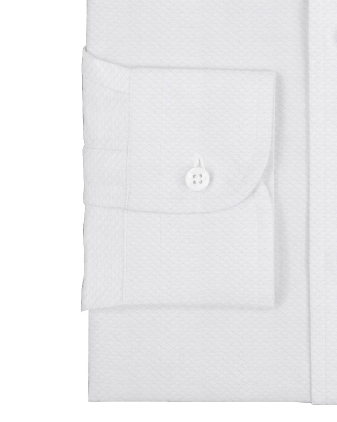 Grandi and Rubinelli White Textured Classic Shirt - 3