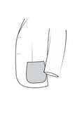 Rounded Patch pocket