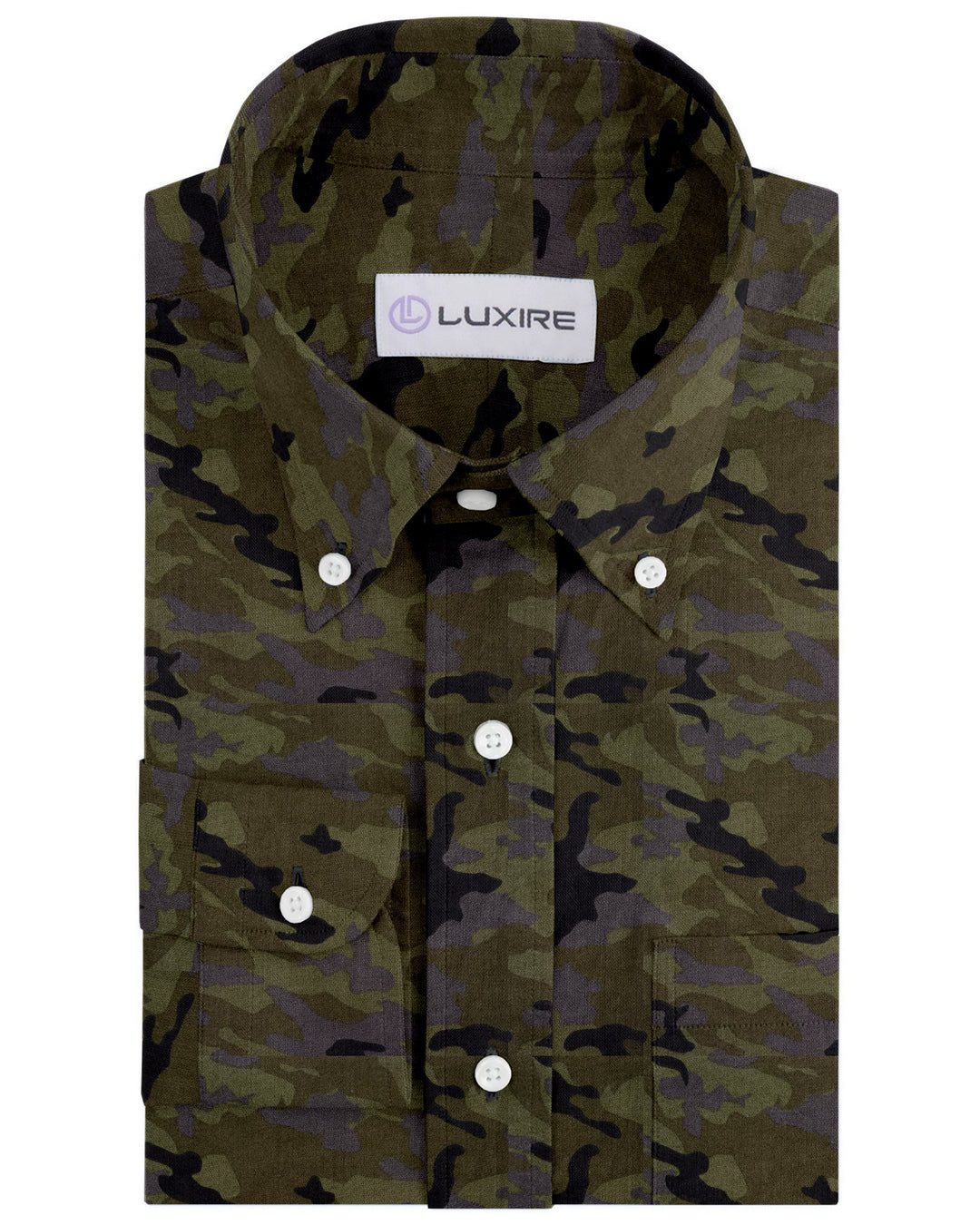 Polo Camouflage Grey Green - 1