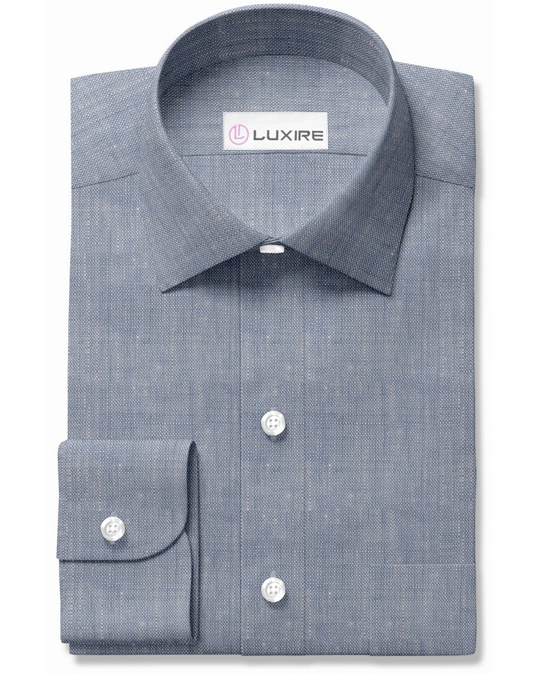 Powder Blue Linen - 1